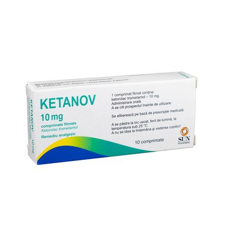 cumpără Ketanov 10mg comp. film. N10 în Chișinău
