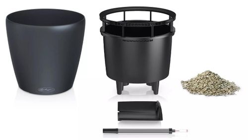 купить Цветочный горшок Lechuza Classico Color 35 LS, White в Кишинёве 