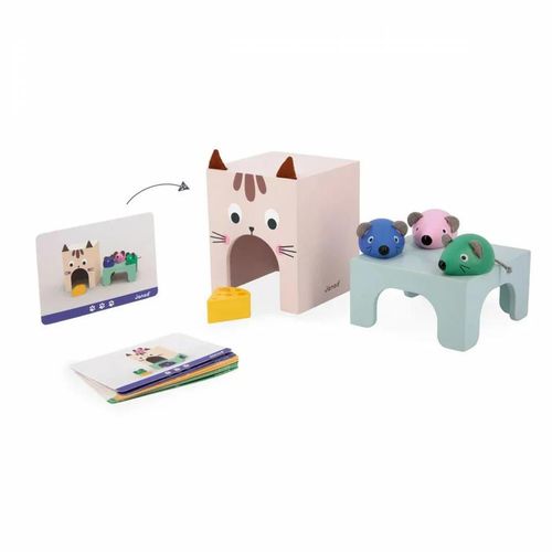 купить Игрушка Janod J05078 Joc Pisica si Soarecele в Кишинёве 