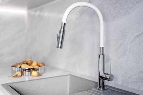 купить Смеситель кухонный Ferro ZUMBA Slim BZA43W в Кишинёве 