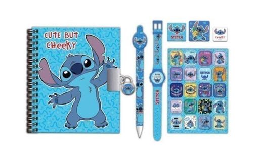 cumpără Carnet Disney ST4910 Set cadou cu ceas Stitch în Chișinău 