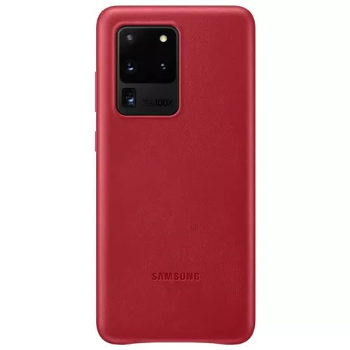 cumpără Husă pentru smartphone Samsung EF-VG988 Leather Cover Red în Chișinău 