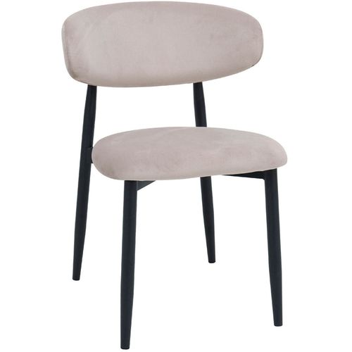 cumpără Scaun Deco Meridian Catifea Beige (HLR7)+Black Legs în Chișinău 