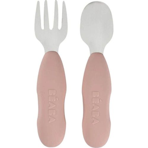 cumpără Seturi pentru hrănire bebelușilor Beaba B913595 Set lingurita/furculita inox Praline în Chișinău 