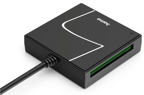 купить Кардридер Hama 200148 USB Card Reader, USB-A, with USB-C Adapter, USB 3.2 Gen1, SD/micro-SD/CF/MS в Кишинёве 