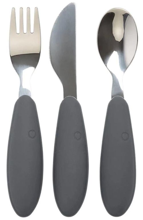 купить Посуда для кормления BIBS 4340221 Set tacamuri din otel inoxidabil Iron в Кишинёве 