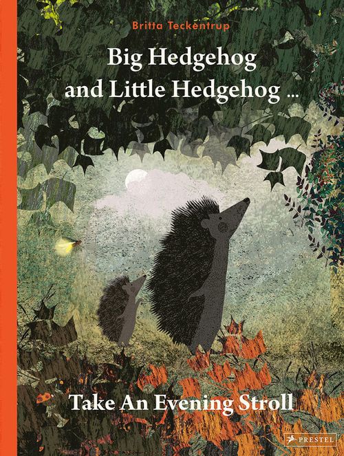 купить Big Hedgehog and Little Hedgehog Take an Evening Stroll - Britta Teckentrup в Кишинёве 