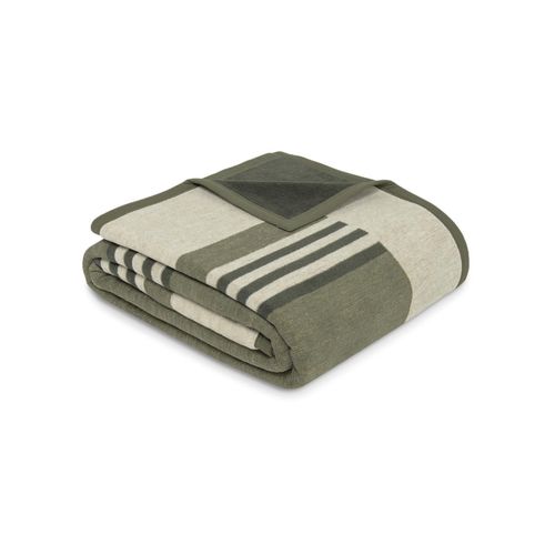 cumpără Textile de casă Ibena 1016/700 Jacquard Decke Honolulu Green/off-white în Chișinău 