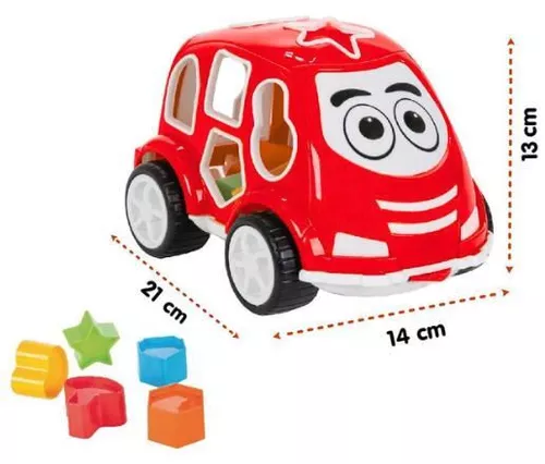 cumpără Sortator Pilsan 03187Red Mașină de sortare cu forme geometrice, roșie în Chișinău 