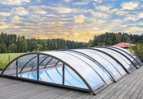 купить Павильон для стационарного бассейна Albixon Klasik Clear S в Кишинёве 