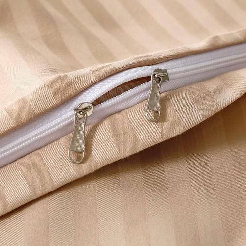 купить Домашний текстиль Relaxe Home 023377 Lenjerie de pat Stripe Dreams (Hotel Collection) 200x220 Euro, Capucino в Кишинёве 
