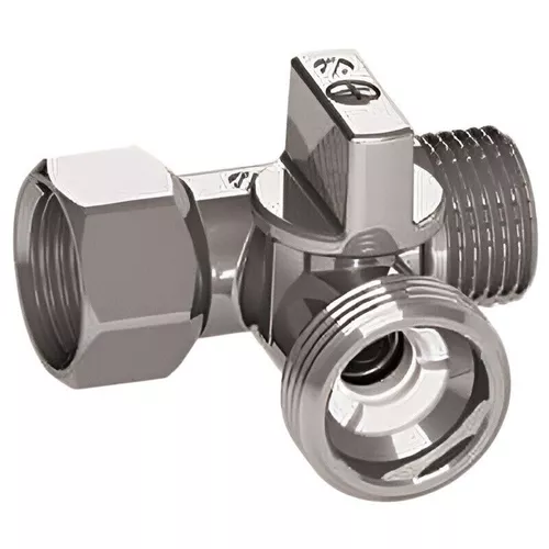 cumpără Supapă de închidere Arco 38754 Robinet cu bilă, Ø1/2Mх3/4Mх1/2F, Mini TEE în Chișinău 