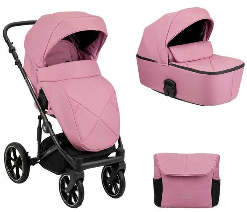 купить Детская коляска Kikka Boo 31001020128 Carucior 2 in 1 Amani Pink в Кишинёве 