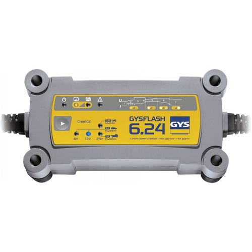 купить Зарядное устройство для авт.аккумуляторов GYS GYSFLASH 6.24 (Инвертер) в Кишинёве 