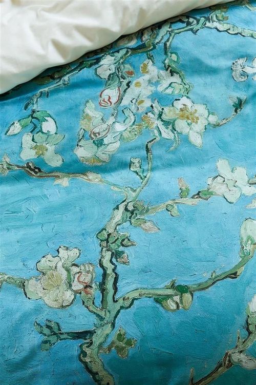 cumpără Lenjerie de pat Beddinghouse 188039 (Van Gogh) Almond Blossom 140x200/220 Blue în Chișinău 
