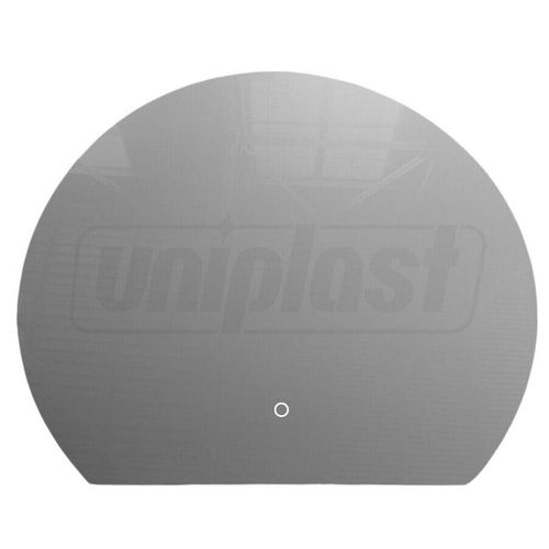cumpără Oglindă baie Uniplast K532-8070 Oglinda pentru baie LED (semirotunda) 70x80cm IP44 în Chișinău 