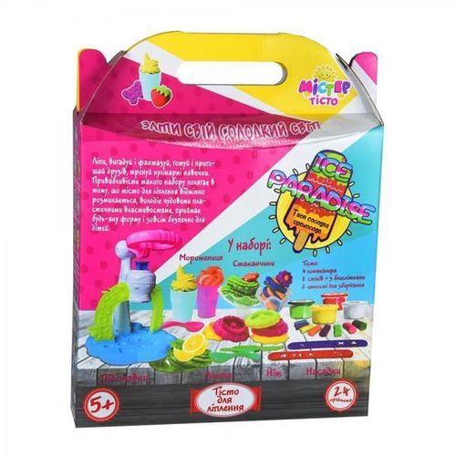 cumpără Set de creație Strateg 57143 Set de modelat Мистер тесто Ice paradise, 24buc în Chișinău 