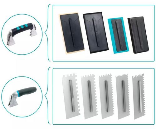 cumpără Șpaclu Bihui PTSCK12 набор 12 зубчат. нерж терок пласм. чемод. în Chișinău 