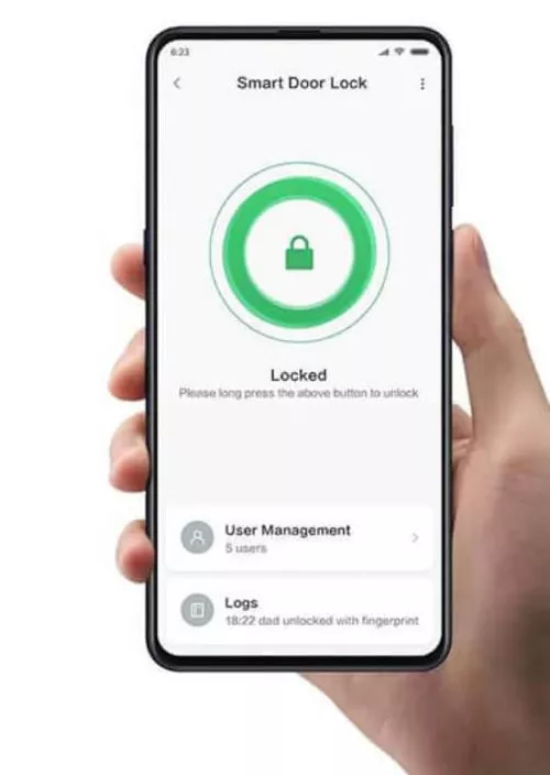 купить Умный дверной замок Aqara Дверной замок Aqara N100 PRO ( версия Zigbee) - коричневый (ZNMS16LM) в Кишинёве 