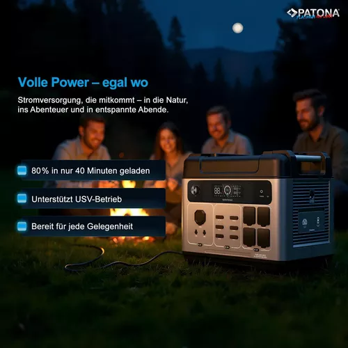 cumpără Stație de alimentare electrică portabilă Patona Autarc 2400 + 200W (200W) Solar panel în Chișinău 