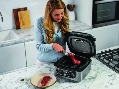 cumpără Grill-barbeque electric NINJA AG301EU Gratar si airfryer de interior în Chișinău 