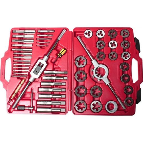 купить Набор ручных инструментов JTC JTC-5214 метчики и плашки для восстановления резьбы (51 пред.) в Кишинёве 