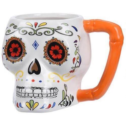 купить Чашка Promstore 45093 Кружка Halloween Череп 13cm в Кишинёве 