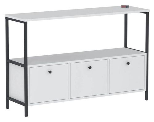 купить Офисный стеллаж Nex Home Комод, 122x36x80 см, Белый (29-03-01) в Кишинёве 