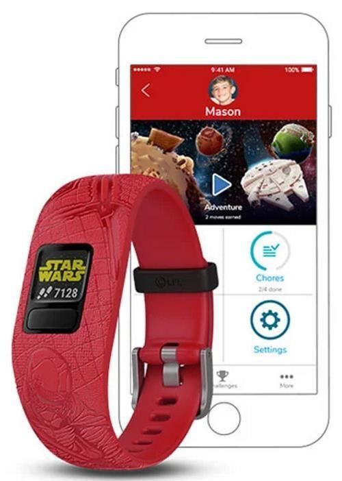 cumpără Fitness-tracker Garmin vivofit jr. 2 Star Wars - Dark Side în Chișinău 