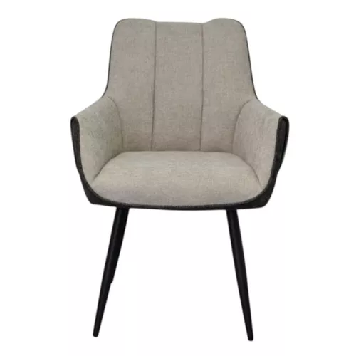 купить Стул Evelin di Costacurta QT-227B, UF885-13 (Light grey)/UF885-15 (Dark grey) в Кишинёве 