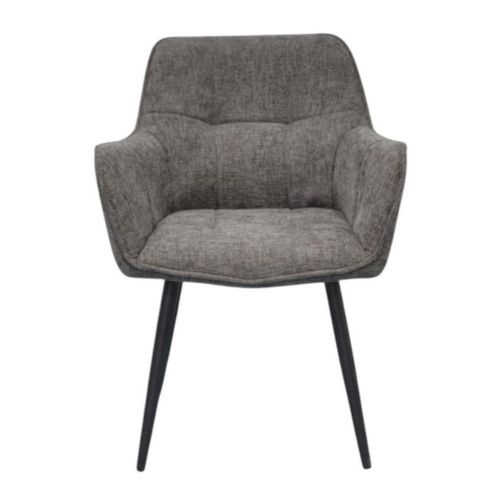 cumpără Scaun Evelin di Costacurta YTC-090 B, UF885-15 (Dark grey) în Chișinău 