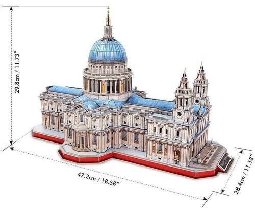 купить Конструктор Cubik Fun MC270h 3D Puzzle St.Pauls Cathedral в Кишинёве 