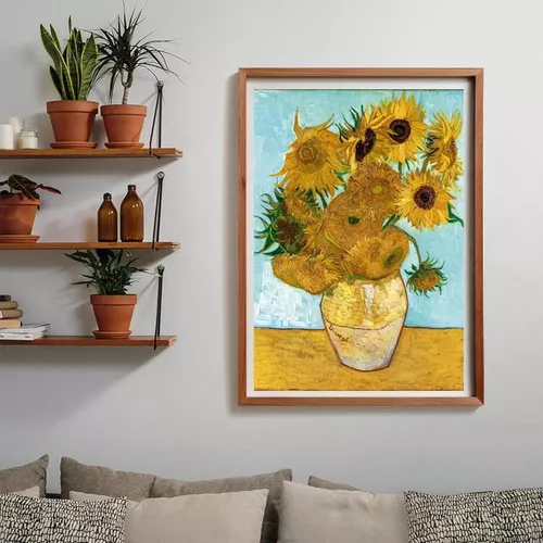 купить Пазл Clementoni Puzzle 1000 Museum Sunflowers (39966) в Кишинёве 