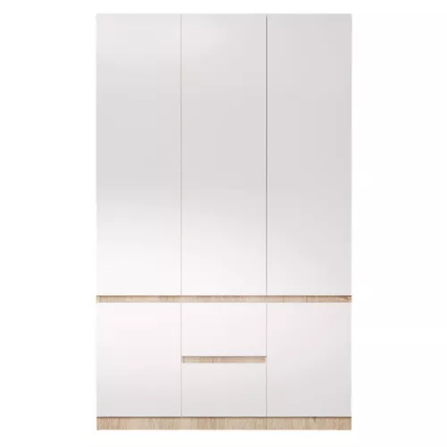 cumpără Dulap Bayro Harmony 1350x2200x550 cu sertare sonoma în Chișinău 