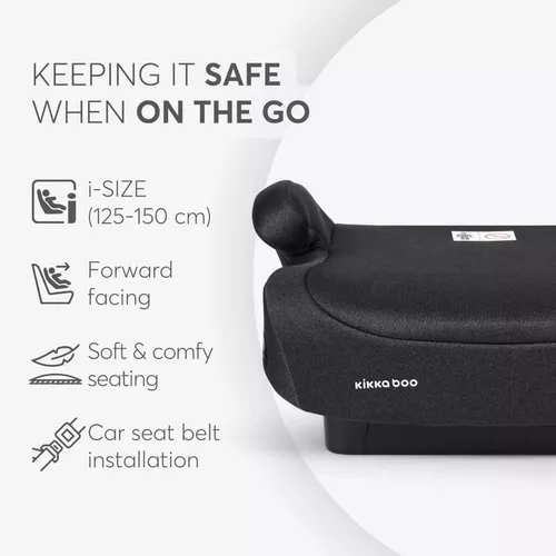 купить Автокресло Kikka Boo 41002160016 Inaltator i-Tip i-Size Dark Grey в Кишинёве 