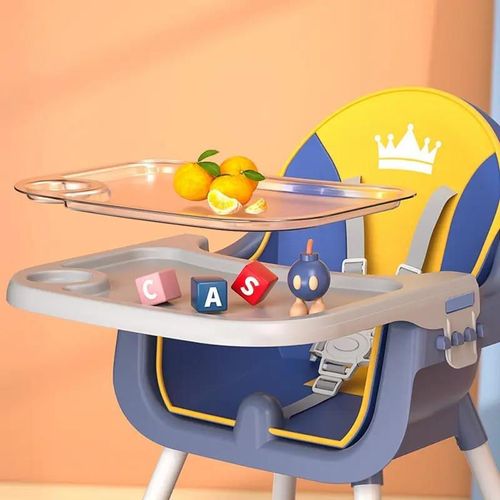 cumpără Scaun de masă 4Play Crown Yellow-Blue în Chișinău 