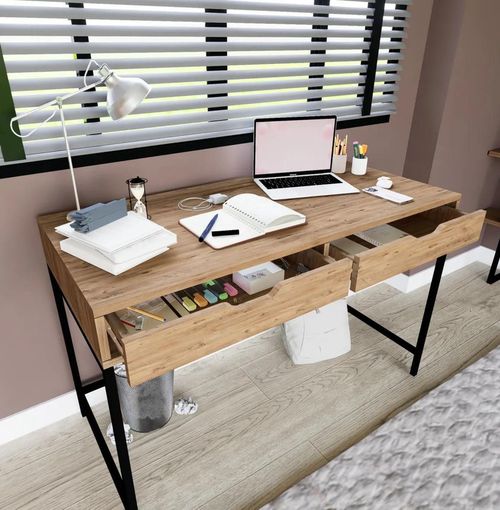 cumpără Masă de birou Trendy Atlas 1600-61, 120x77,4x55cm în Chișinău 