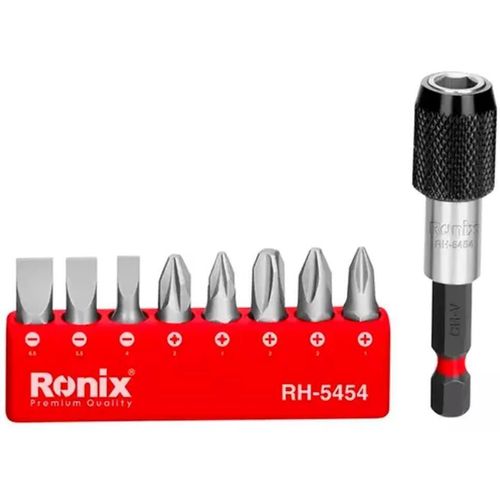 купить Набор головок, бит, насадок Ronix RH-5454 биты 9 шт в Кишинёве 
