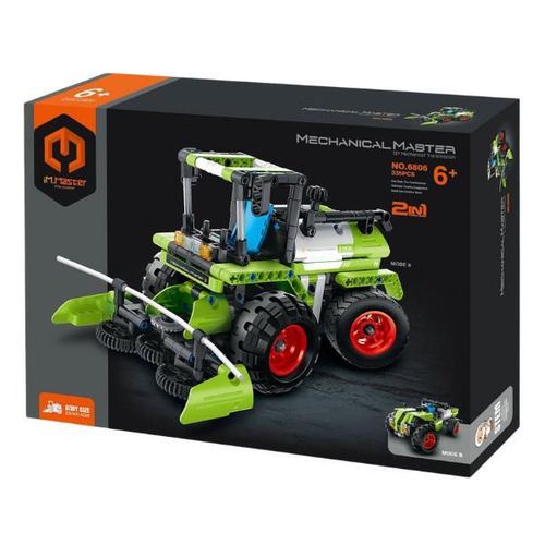 купить Конструктор iM.Master 6806 Mașină de recoltat 2în1, Mechanical Master, 335pcs в Кишинёве 