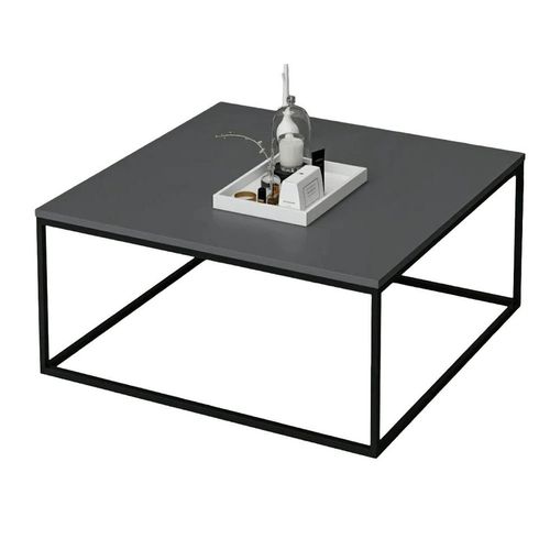 купить Журнальный столик Trendy Loni, Masuta de cafea, Antracit, 90x42x90cm в Кишинёве 