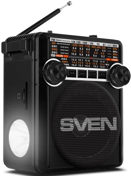купить Радиоприемник Sven SRP-355 Black в Кишинёве 