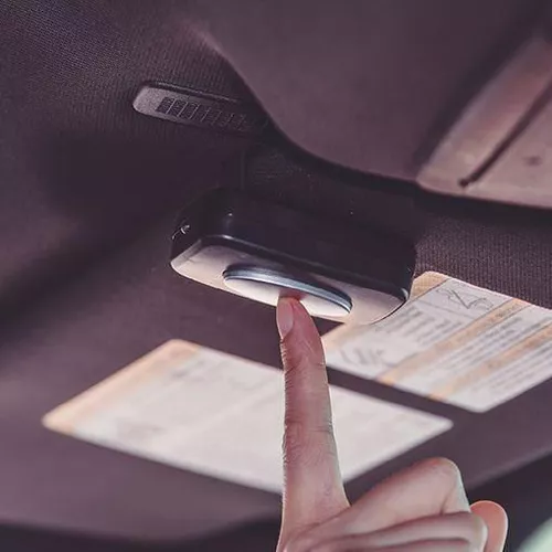 cumpără Accesoriu auto Diono D60344 oglinda retrovizoare cu Lumina Easy View XXL în Chișinău 