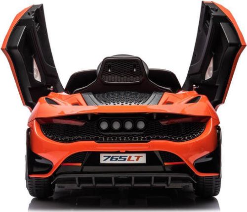 cumpără Mașină electrică pentru copii Kids car 8350093-2R_Orange McLaren 765LT, 12V7AH, scaune din piele în Chișinău 