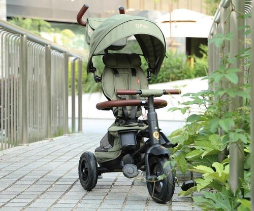 cumpără Bicicletă-cărucior Qplay Rito Deluxe Olive Green în Chișinău 