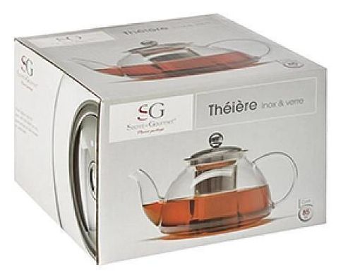 купить Чайник заварочный Promstore 55748 din sticla 0.8l SG в Кишинёве 