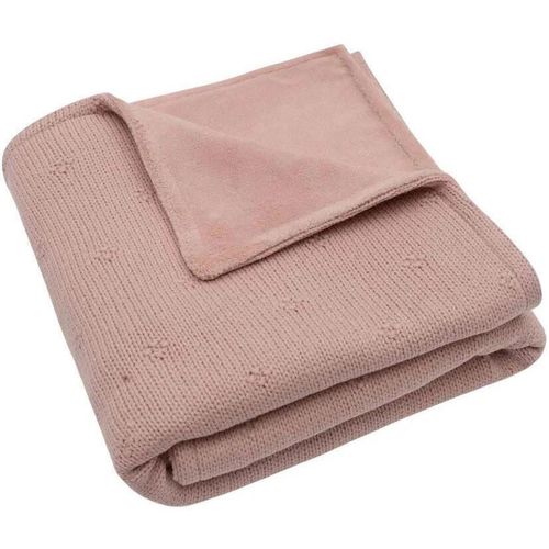 купить Детское постельное белье Jollein 517-511-68034 Paturica Cosy Knit Wild Rose/Velvet, 75x100cm в Кишинёве 