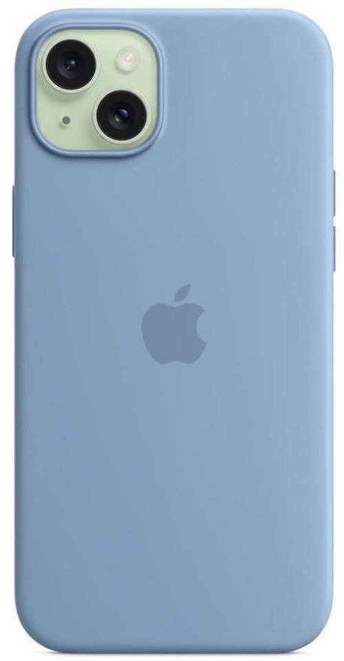 купить Чехол для смартфона Apple iPhone 15 Plus Silicone MagSafe Winter Blue MT193 в Кишинёве 