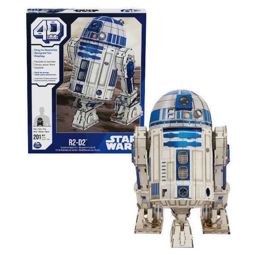 cumpără Set de construcție Spin Master 6069817 4D Puzzle: Robotul R2D2, seria Star Wars, 201 el. în Chișinău 