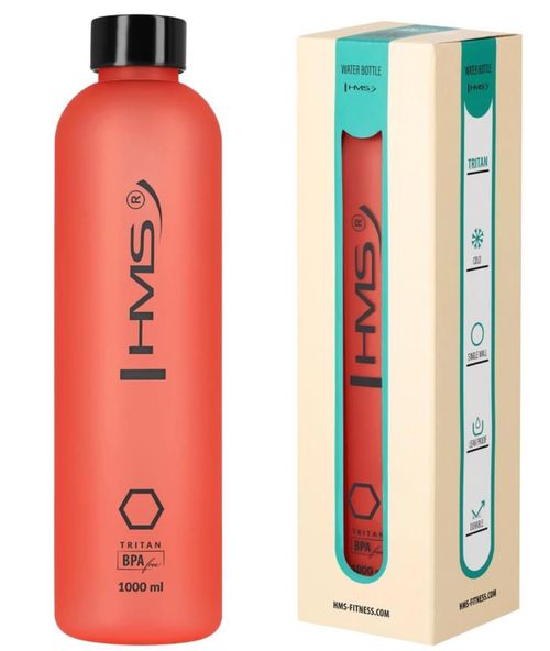 купить Бутылочка для воды HMS 13610 Sticla 1000ml Tritan Red NCD61 (15-02-054) в Кишинёве 