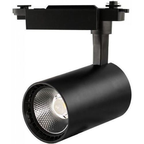 cumpără Corp de iluminat interior LED Market Track Spot Light COB 30W, 6000K, B32, 90*145mm, Black în Chișinău 